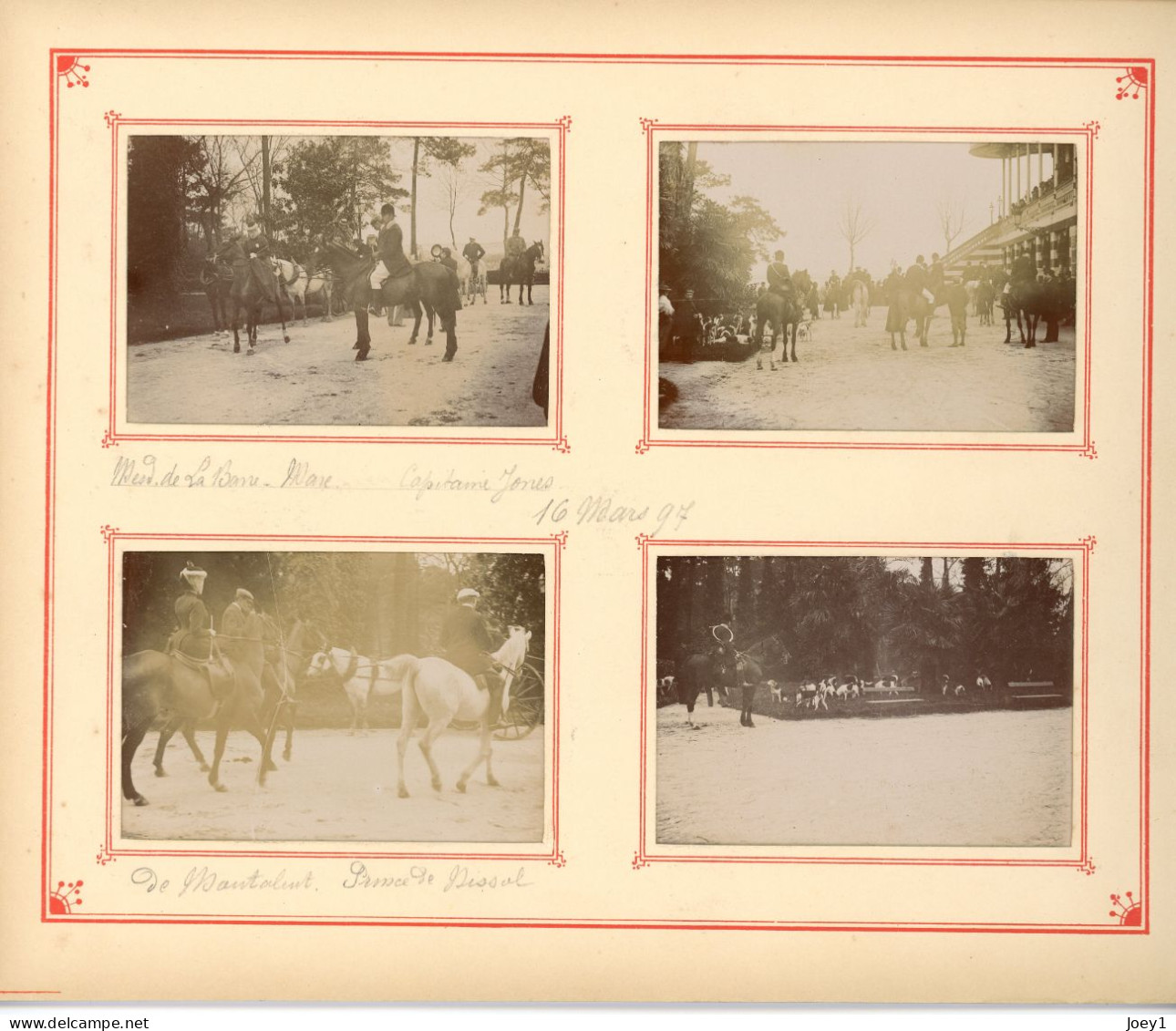 24 Photos D Album Arcachon 1897 Personnes Identifiées - Albums & Collections