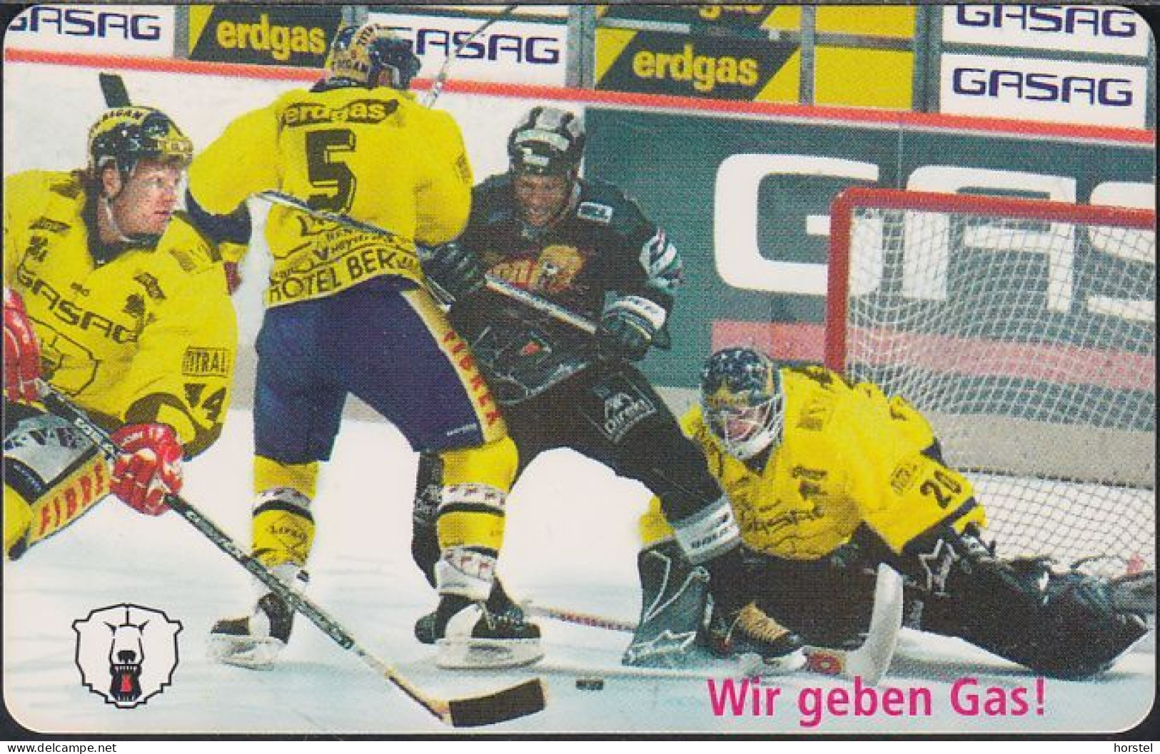 GERMANY R04/99 Gasag - Erdgas - Eishockey - R-Reeksen : Regionaal