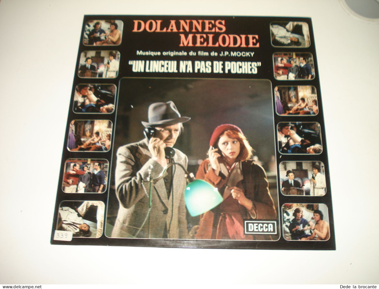 B12 (1) / Dolannes Mélodie  - LP - Decca - 193.532-Y - Be 1975 - M/NM - Música De Peliculas