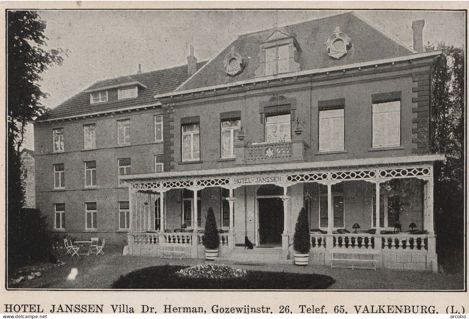 Hotel Janssen Villa  Dr Herman Gozewijnstraat Valkenburg - Valkenburg