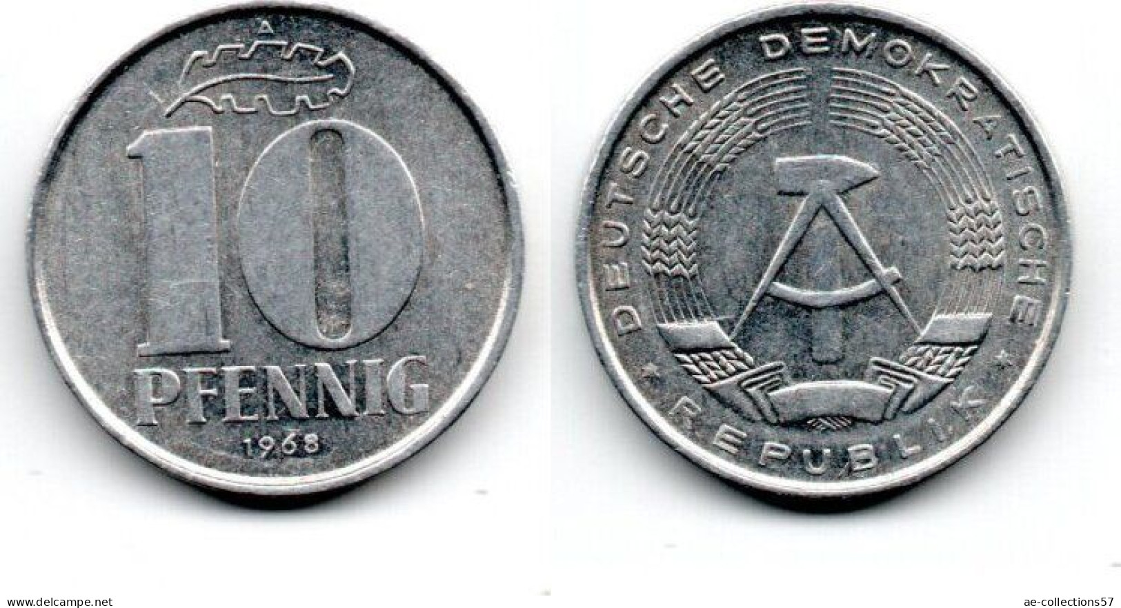 MA 29064  / Allemagne - Deutschland - Germany 10 Pfennig 1968 TTB - 10 Pfennig