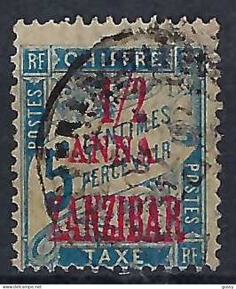 ZANZIBAR Taxe Ca.1897: Le Y&T 1 Obl. - Zanzibar (1963-1968)