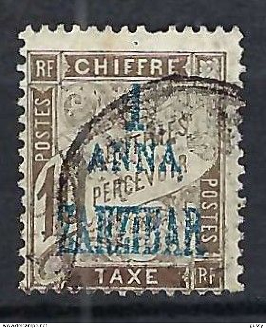 ZANZIBAR Taxe Ca.1897: Le Y&T 2 Obl. - Zanzibar (1963-1968)