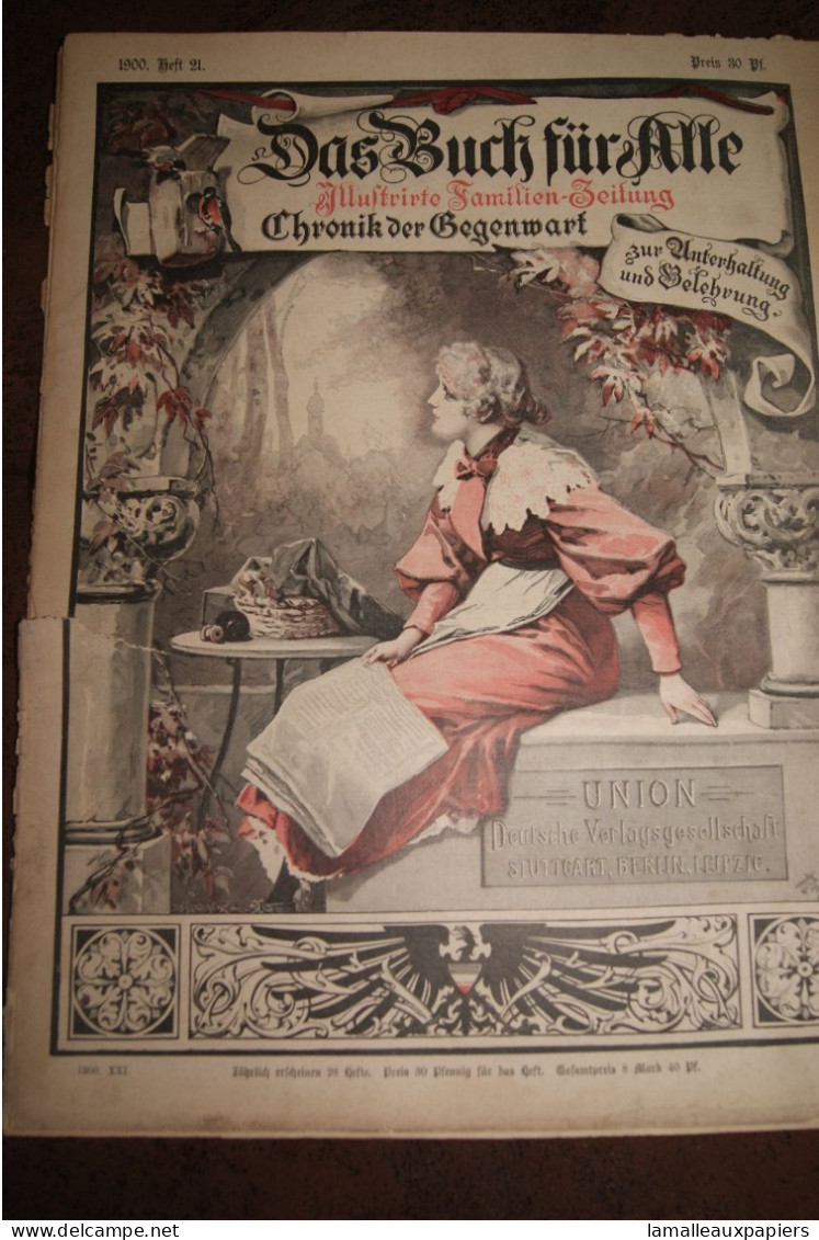 Revue Das Buch Für Alle (1900 N°21) - Autres & Non Classés