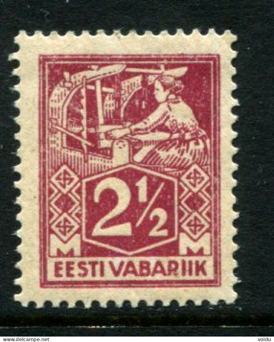 Estonia 1922 Mi 35 A MLH * - Estonie