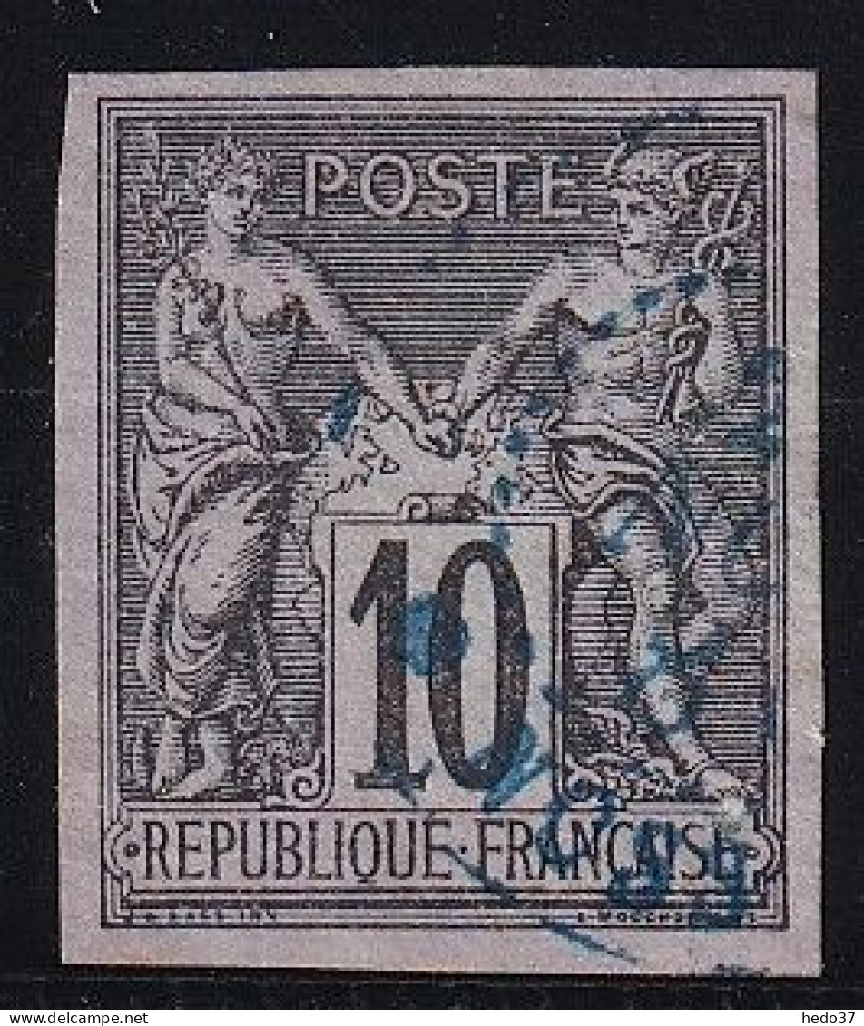 Nossi-Bé - Colonies Générales N°40 - Oblitéré CàD Bleu Nossi-Bé Seul En Bas - TB Et Rare - Used Stamps