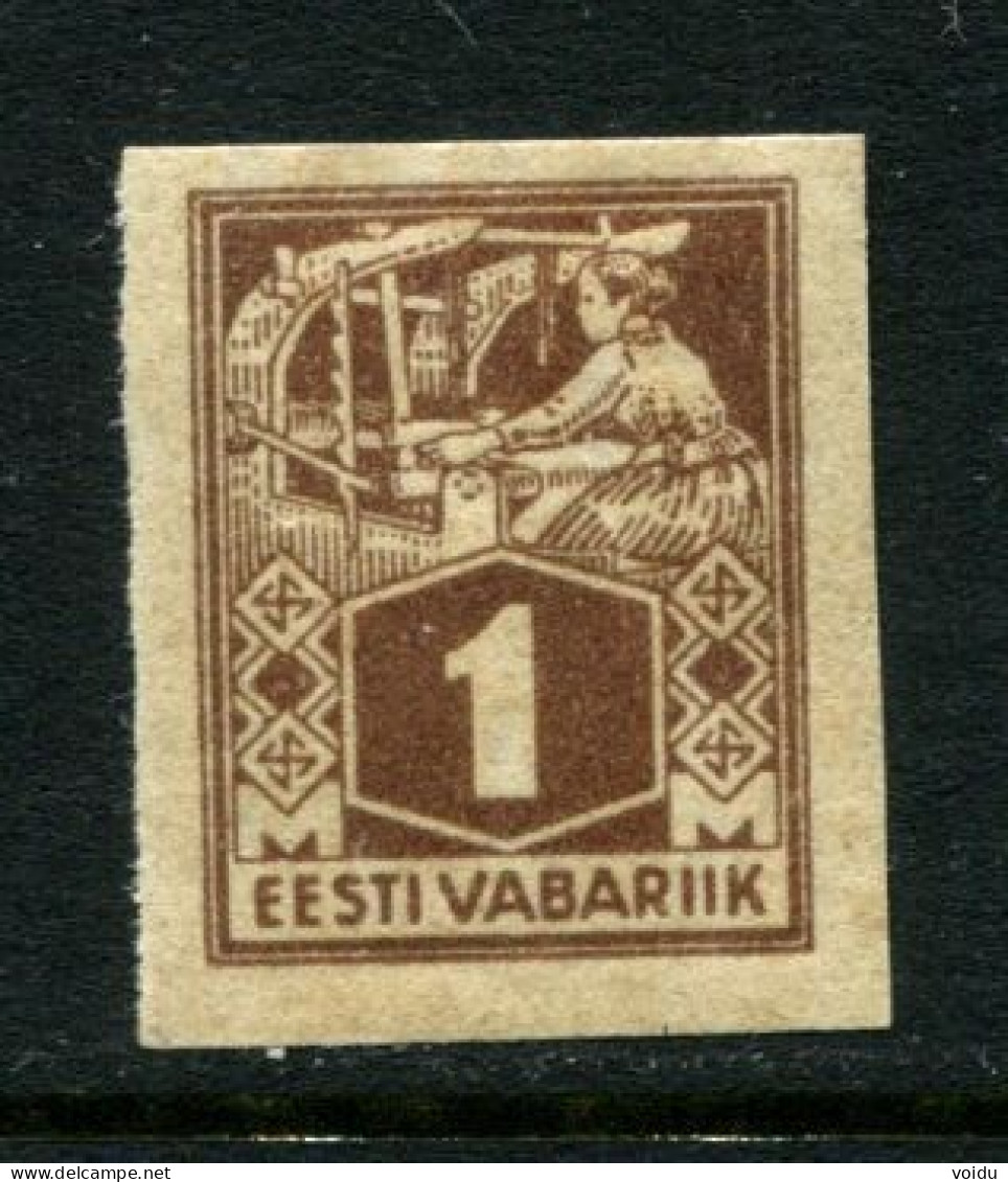 Estonia 1922  Mi 33 B MLH * - Estonie