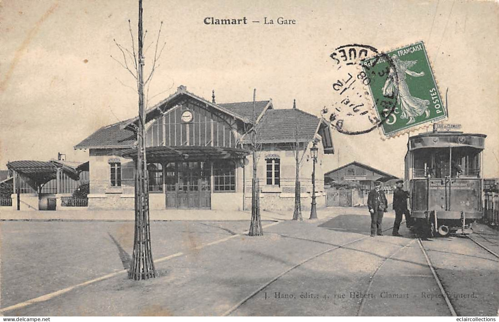 Clamart         92           La Gare. Train.       (voir Scan) - Clamart