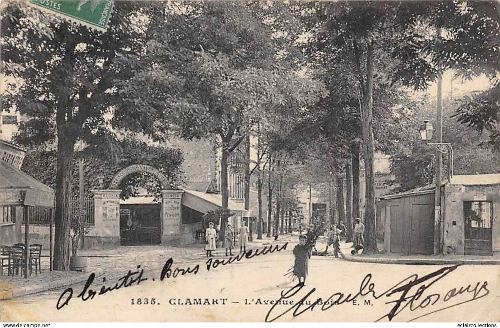 Clamart         92           Avenue Du Bois. Entrée Du Restaurant. N° 1535       (voir Scan) - Clamart