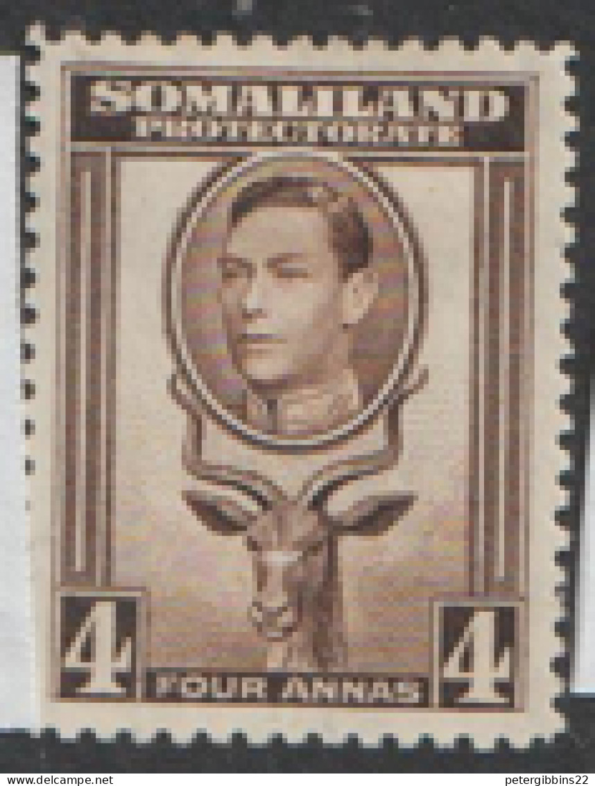 Somaliland :Protectorate  1938  SG 97  4a  Mounted Mint - Somalilandia (Protectorado ...-1959)