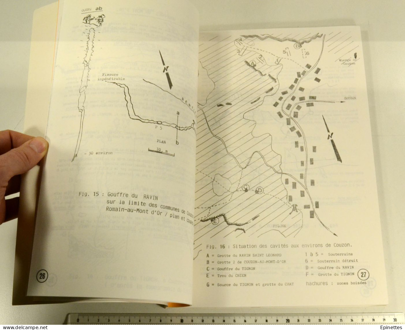 Inventaire prélim. Cavités naturelles et artificielles du Dépt. du Rhône, 1985, CDSR/FFS + DONNE 2 docs spéléologie 69