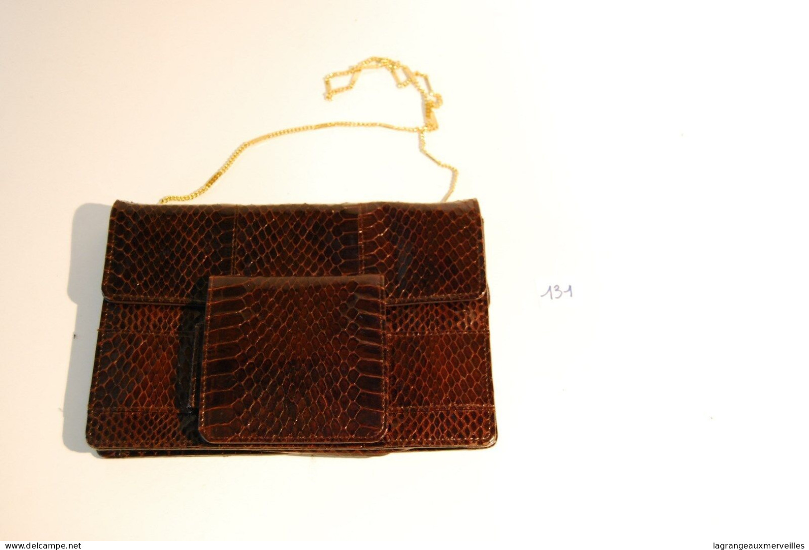 C131 Ancien Sac à Main Vintage Femme N°6 - Purses & Bags
