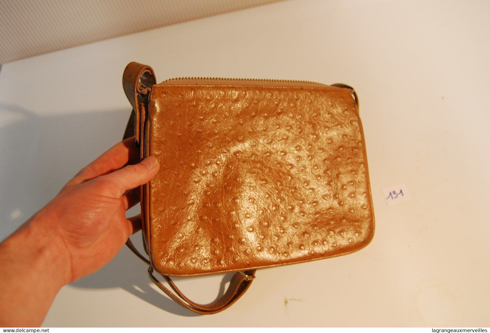 C131 Ancien Sac à Main Vintage Femme N°5 - Bolsos Y  Billeteras