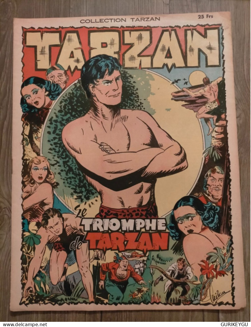 RARE Bd  Tarzan N° 43  XXXXIII  Hogarth Collection  1er Série  EO De 1947  éditions Mondiales BIEN - Tarzan