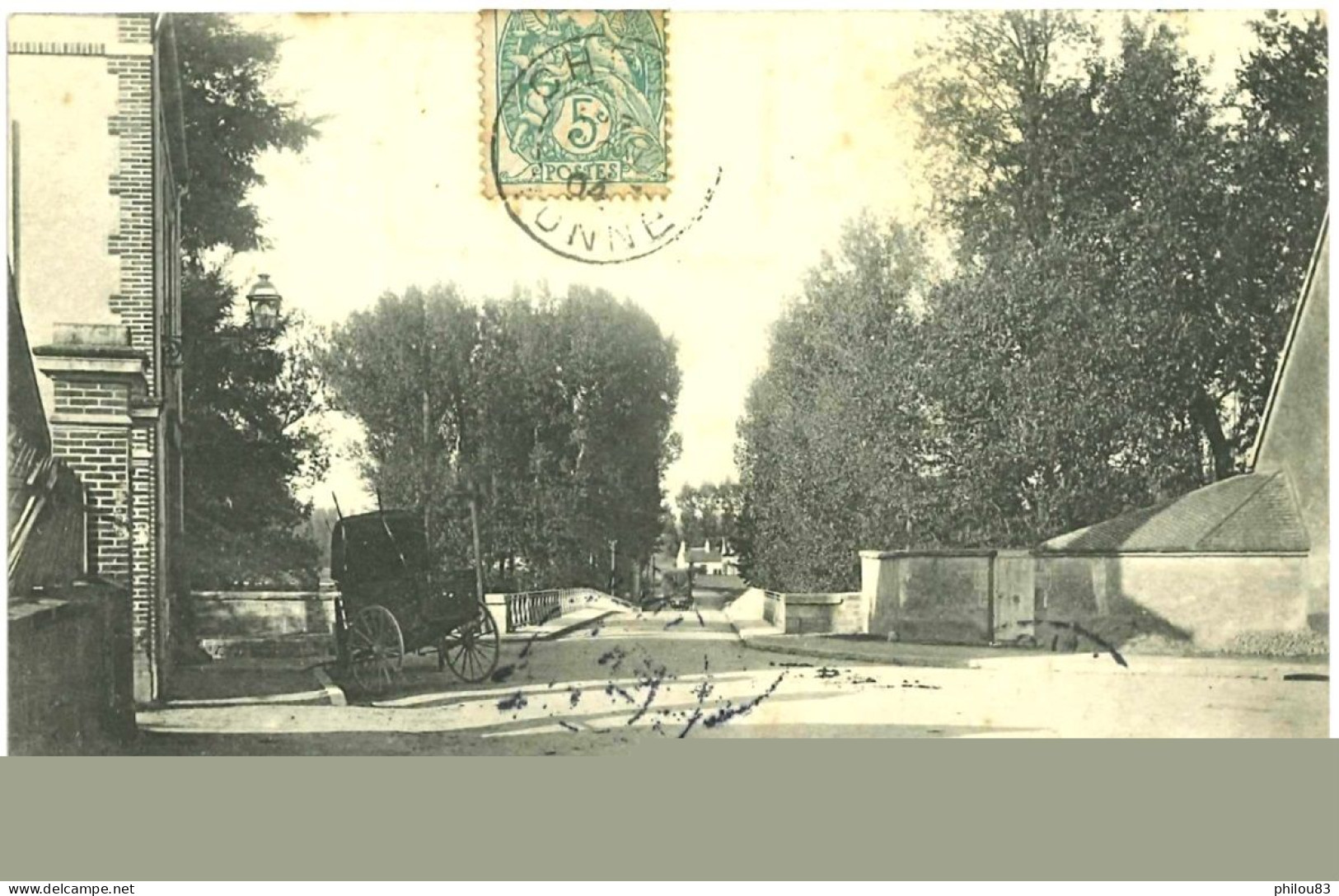 CHENY 89, Entrée Du Pays - 1904 - Cheny