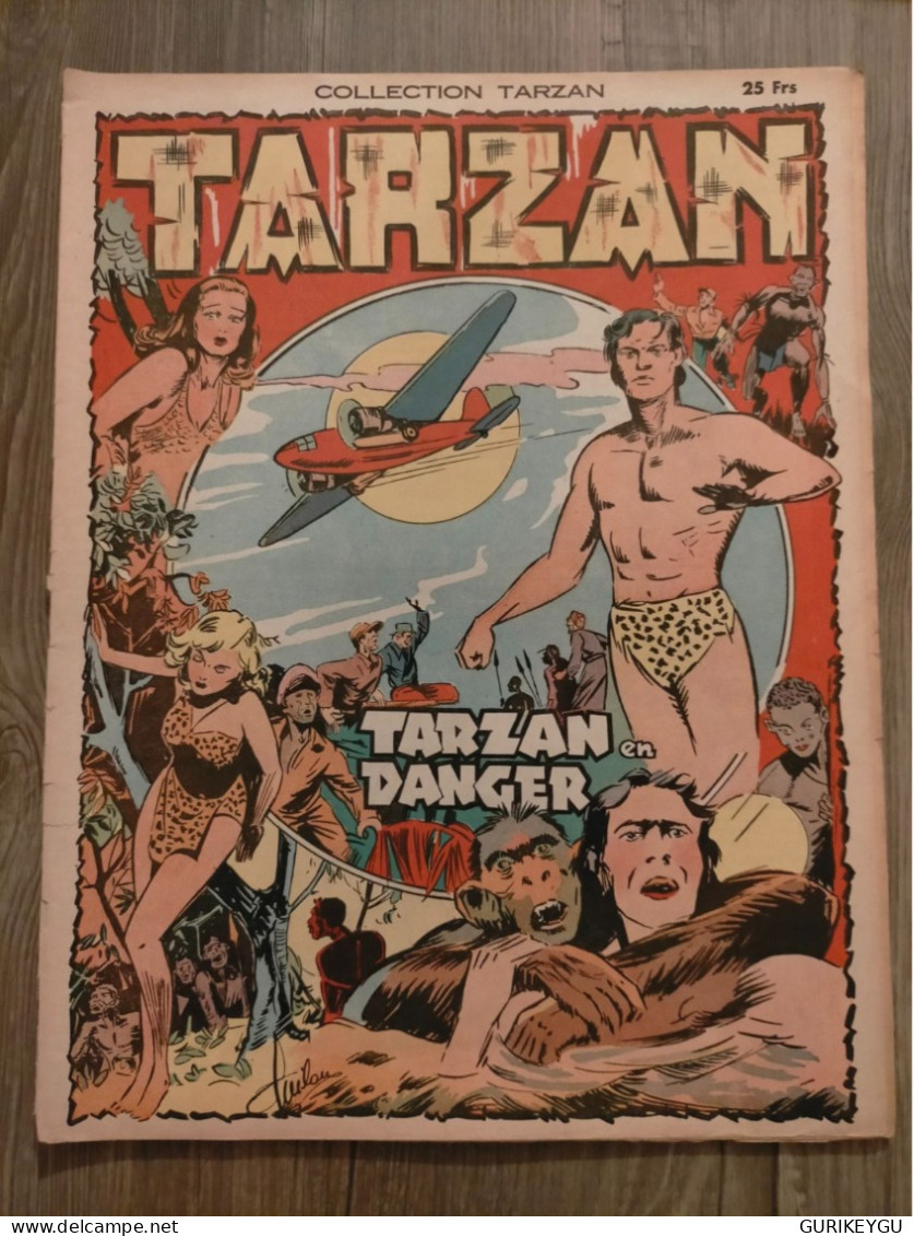 RARE Bd  Tarzan N° 41  XXXXI  Hogarth Collection  1er Série  EO De 1947  éditions Mondiales - Tarzan