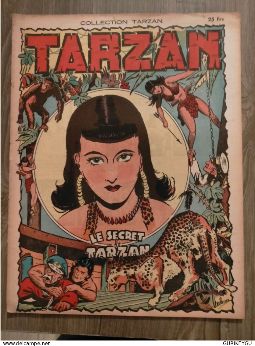 RARE Bd  Tarzan N° 34  XXXIV  Hogarth Collection  1er Série  EO De 1947  éditions Mondiales BIEN - Tarzan