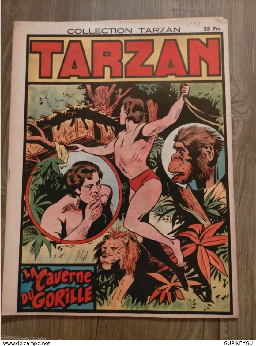 RARE Bd  Tarzan N° 31  XXXI  Hogarth Collection  1er Série  EO De 1947  éditions Mondiales BIEN ++ - Tarzan