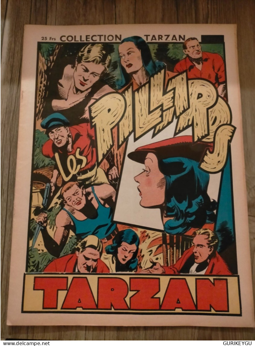RARE Bd  Tarzan N° 11 XI  Hogarth Collection  1er Série  EO De 1946  éditions Mondiales TBE - Tarzan