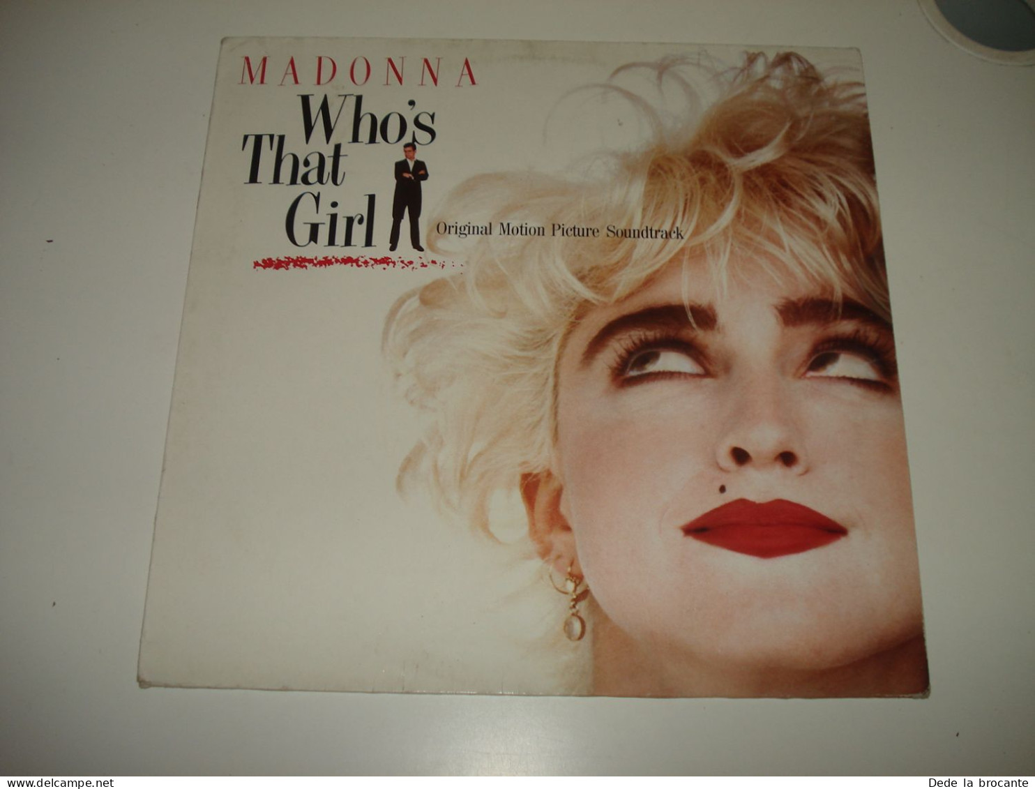 B12 / Madonna – Who's That Girl -Soundtrack - Sire – 925 611 1 - Ger 1987  EX/EX - Musique De Films