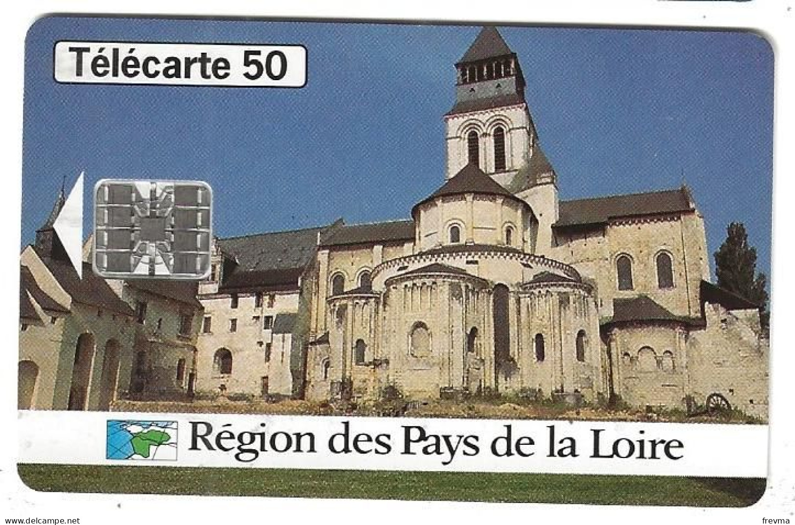 Telecarte F 648 L'abbaye Pays De Loire 4 50 Unités SC7 - 1996
