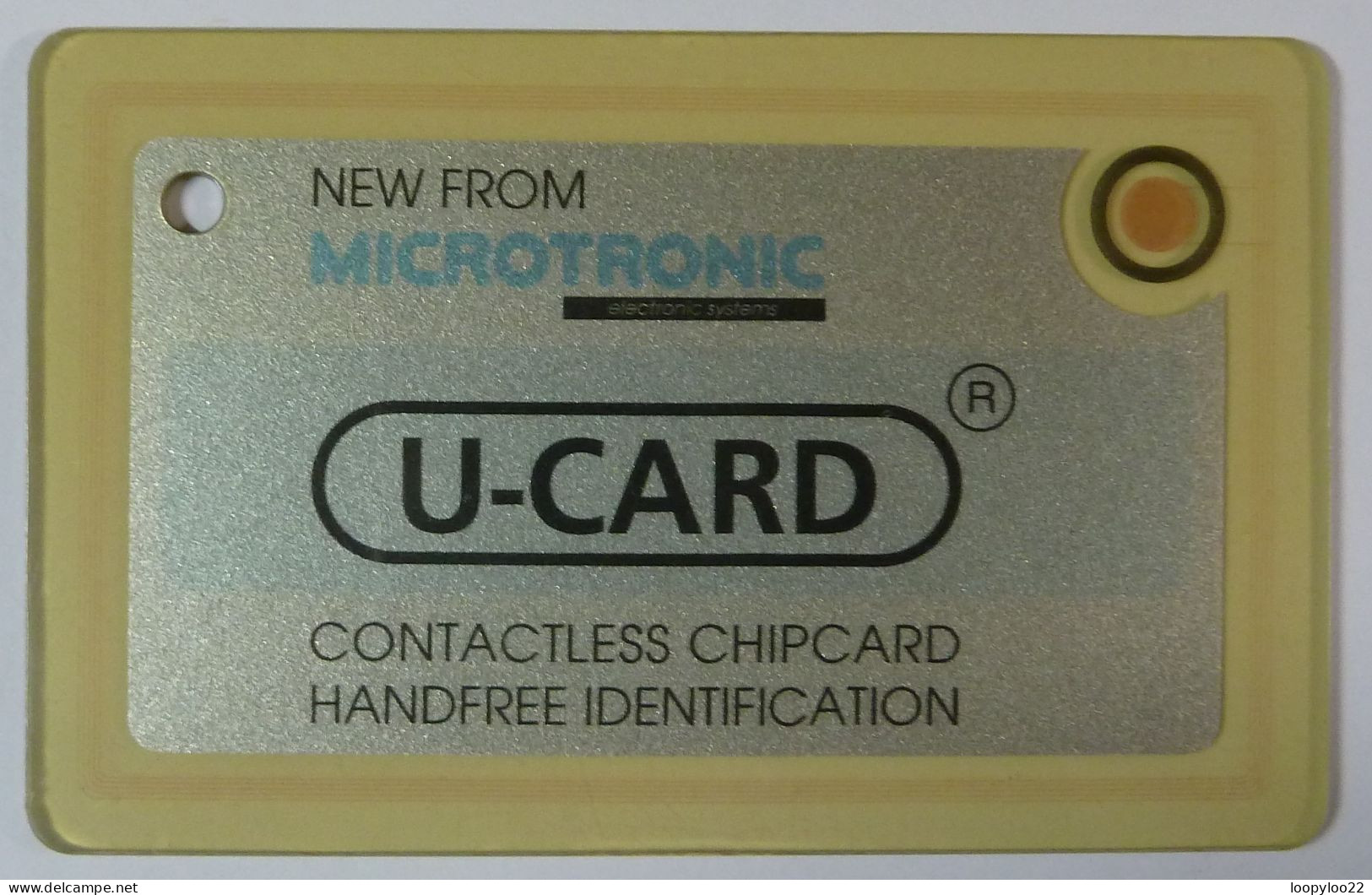 SWITZERLAND - Contactless Chipcard - U CARD - Microtronic - Smart Card - Suisse