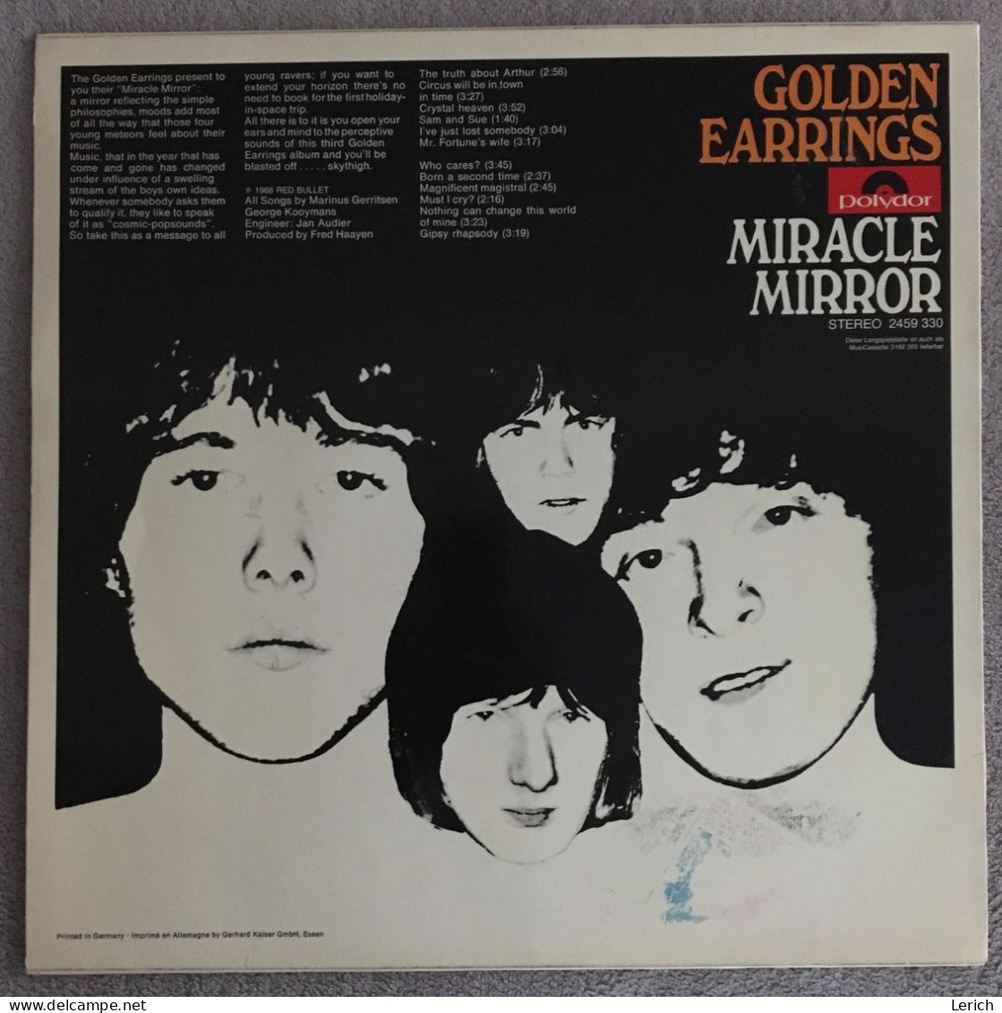 Golden Earrings – Miracle Mirror - Hard Rock En Metal