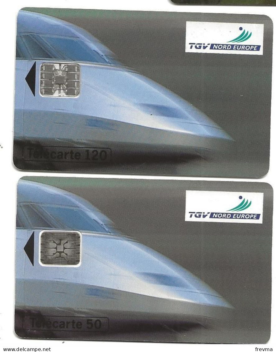 Telecarte F 360 Et 361Tgv Nord Europe 50 - 120 Unités SC5 - SC7 - 1993