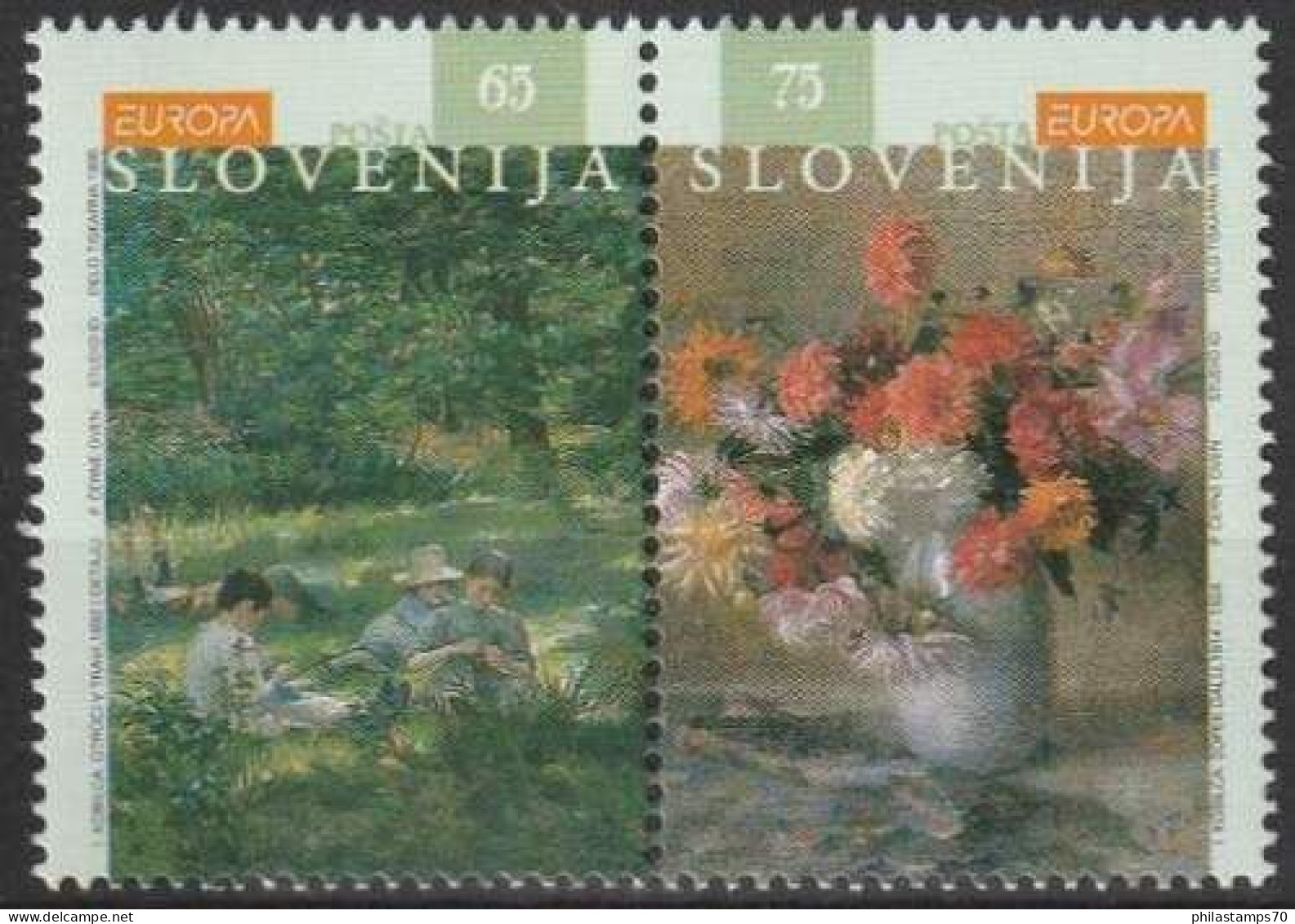 EUROPA CEPT 1996 SLOVACCHIA SLOVENIA SPAGNA   SERIE COMPLETA SET COMPLETE MNH** - 1996