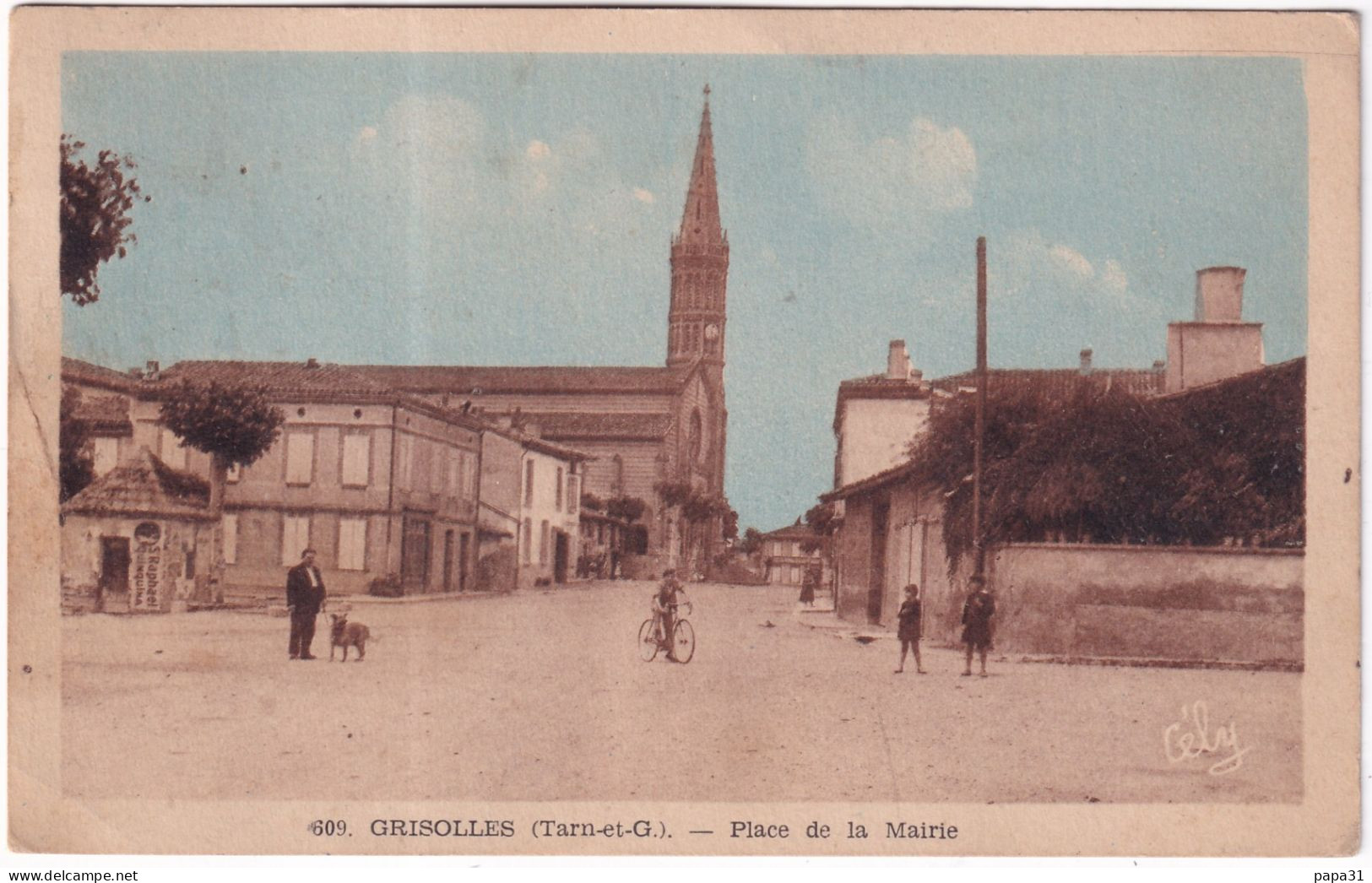 GRISOLLES (T. Et G.)  Place De La Mairie - Grisolles