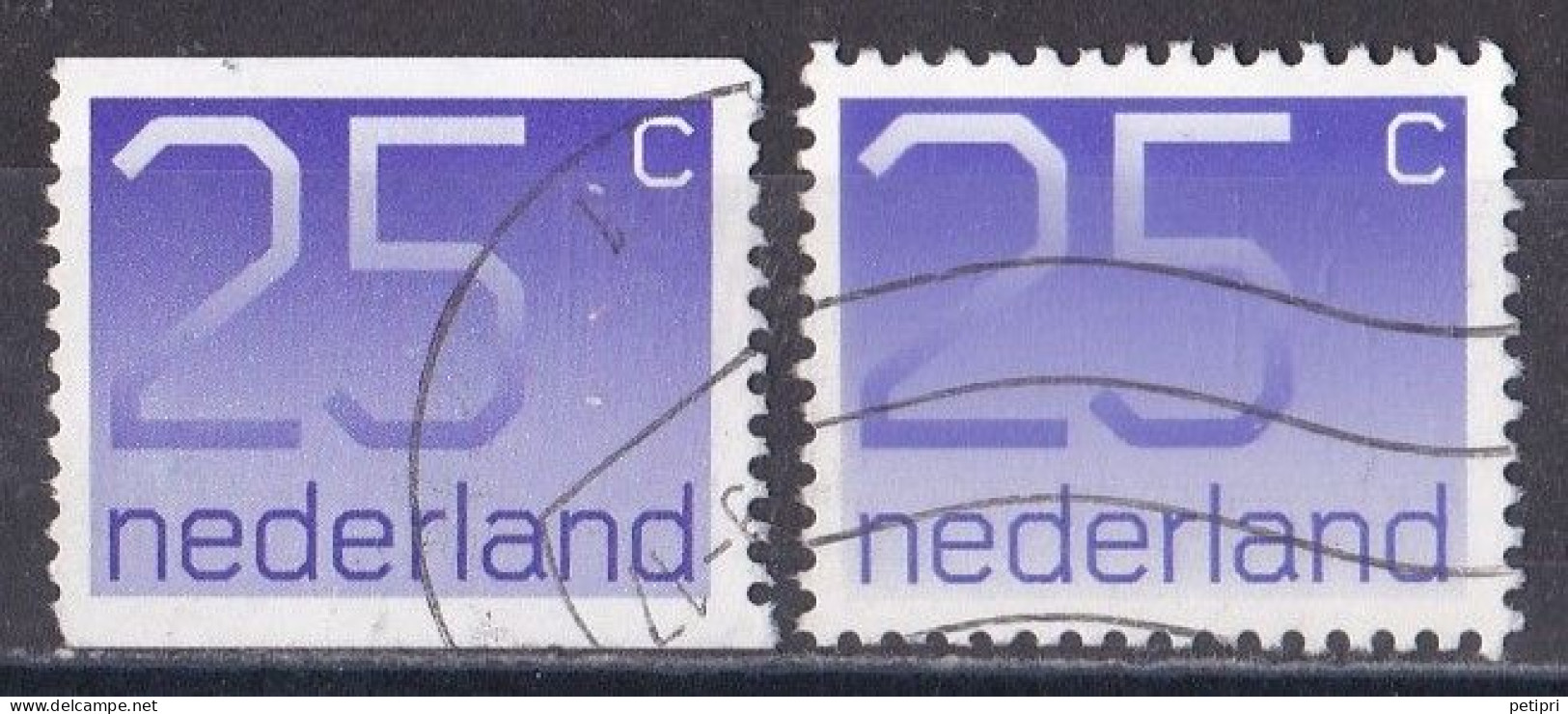 Pays Bas - 1970 - 1980  ( Juliana )   Y&T  N °  1043  1043a   Oblitéré - Used Stamps