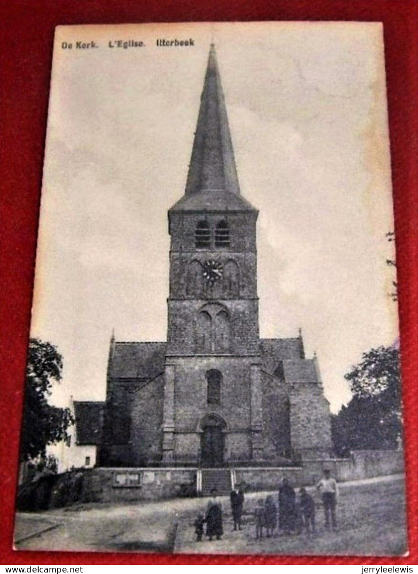 ITTERBEEK    -  De Kerk   -  1911   - - Dilbeek