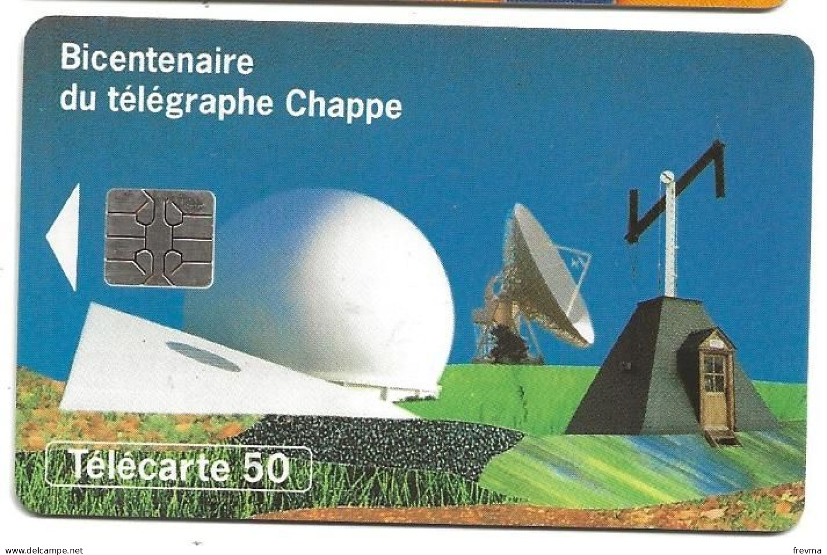 Telecarte F496 Telegraphe Chappe 50 Unités SO5 - 1994