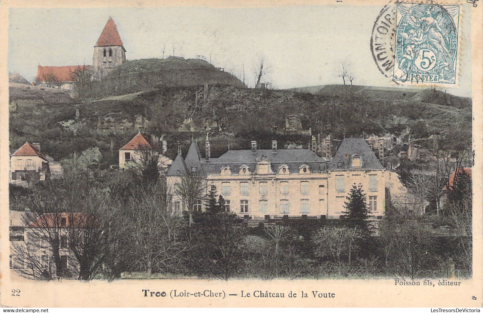 FRANCE - Troo - Le Chateau De La Voute - Poisson Fils Editeur - Carte Postale Ancienne - Other & Unclassified