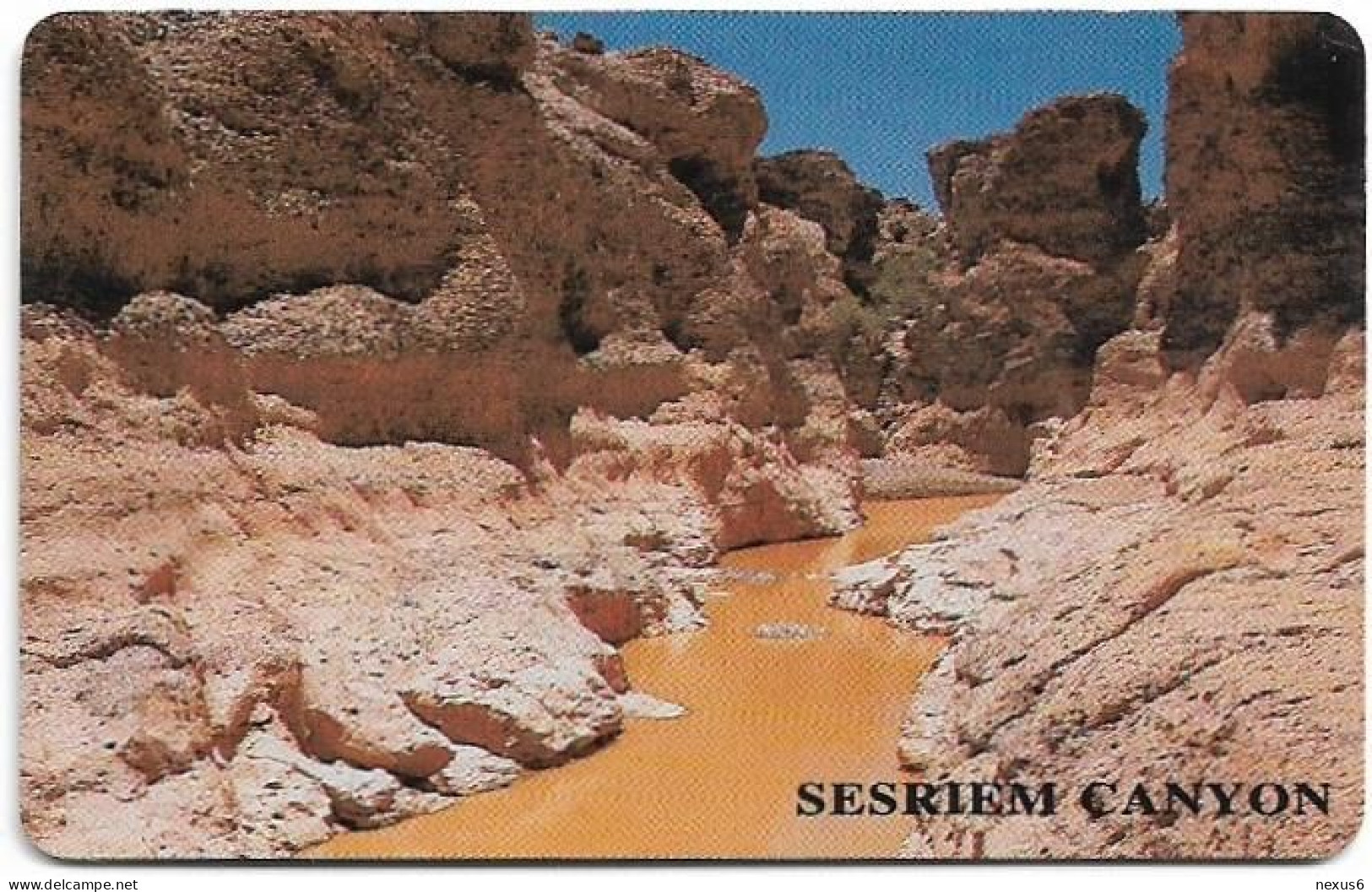 Namibia - Telecom Namibia - Landscapes - Sesriem Canyon, 50$, Used - Namibia