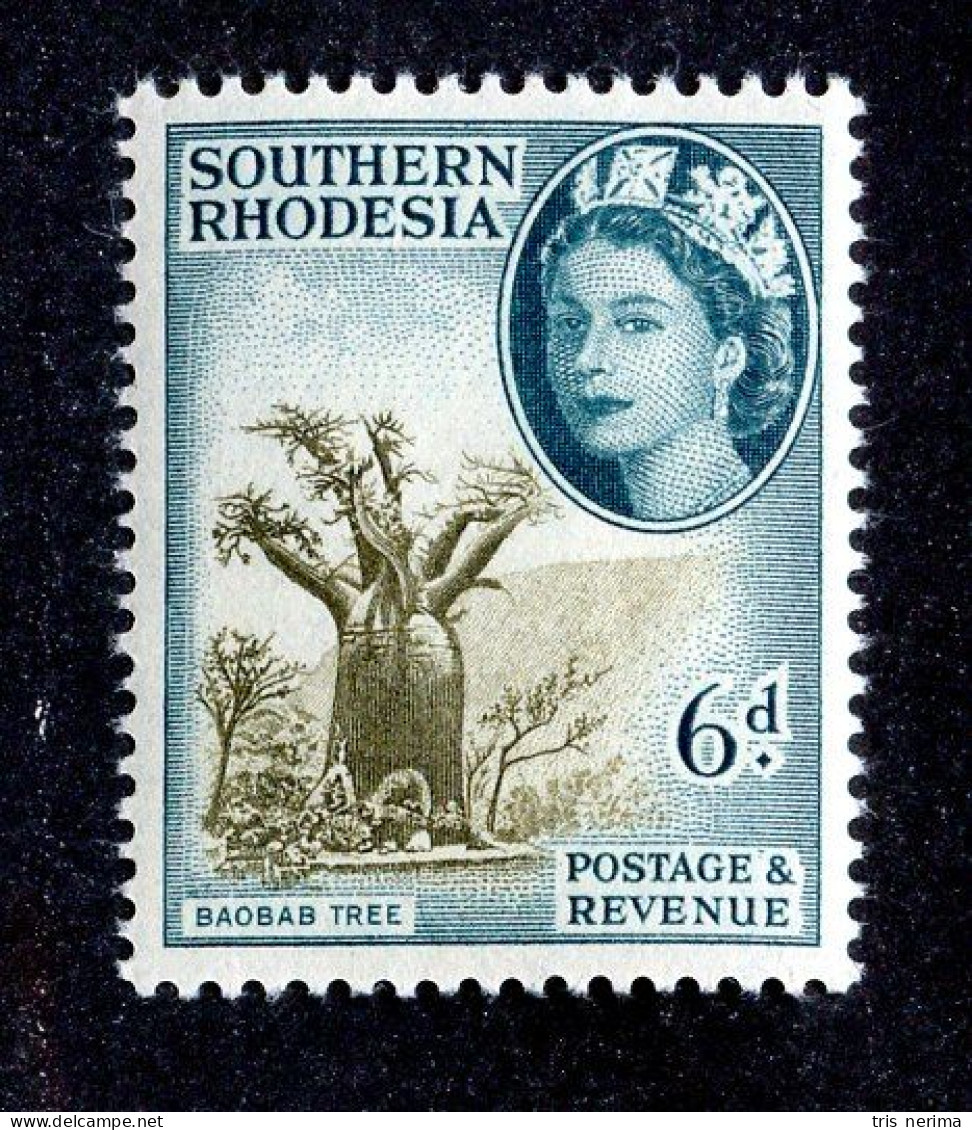 48 BCXX 1953 Scott # 87 Mnh** (offers Welcome) - Southern Rhodesia (...-1964)