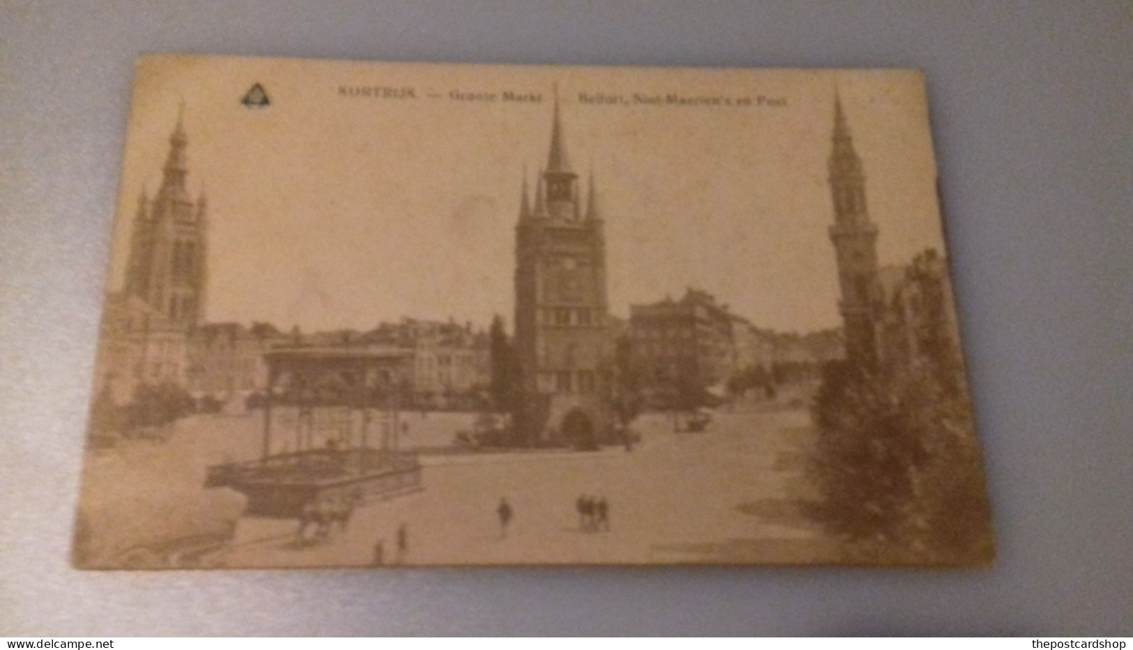 BELGIUM COURTRAI KORTRIJK -GROOTE MARKT - Niet Courant UNUSED - Kortrijk