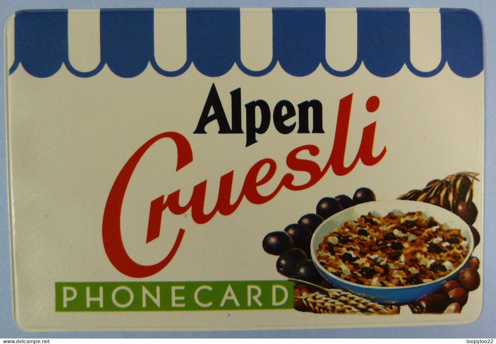 UK - Great Britain - BT - L&G - Alpen Cruesli - 20 Units - Mint Blister With Folder - Autres & Non Classés