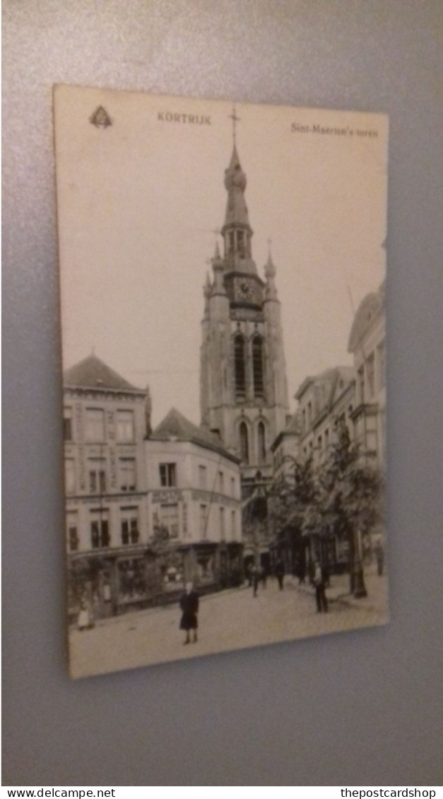 BELGIUM COURTRAI KORTRIJK SINT-MAERTEN'S TOREN UNUSED - Kortrijk