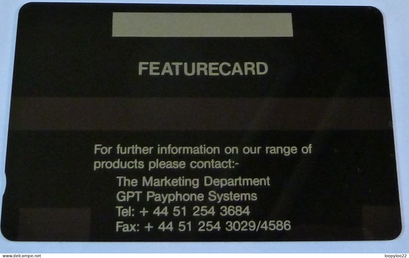 UK - Great Britain - Without Control - FEATURECARD - Singapore Frog - Emissions Entreprises