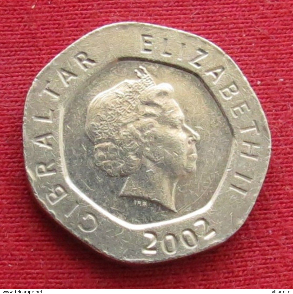 Gibraltar 20 Pence 2002 AA KM# 777 Lt 1226 *V1T  Gibilterra - Gibraltar