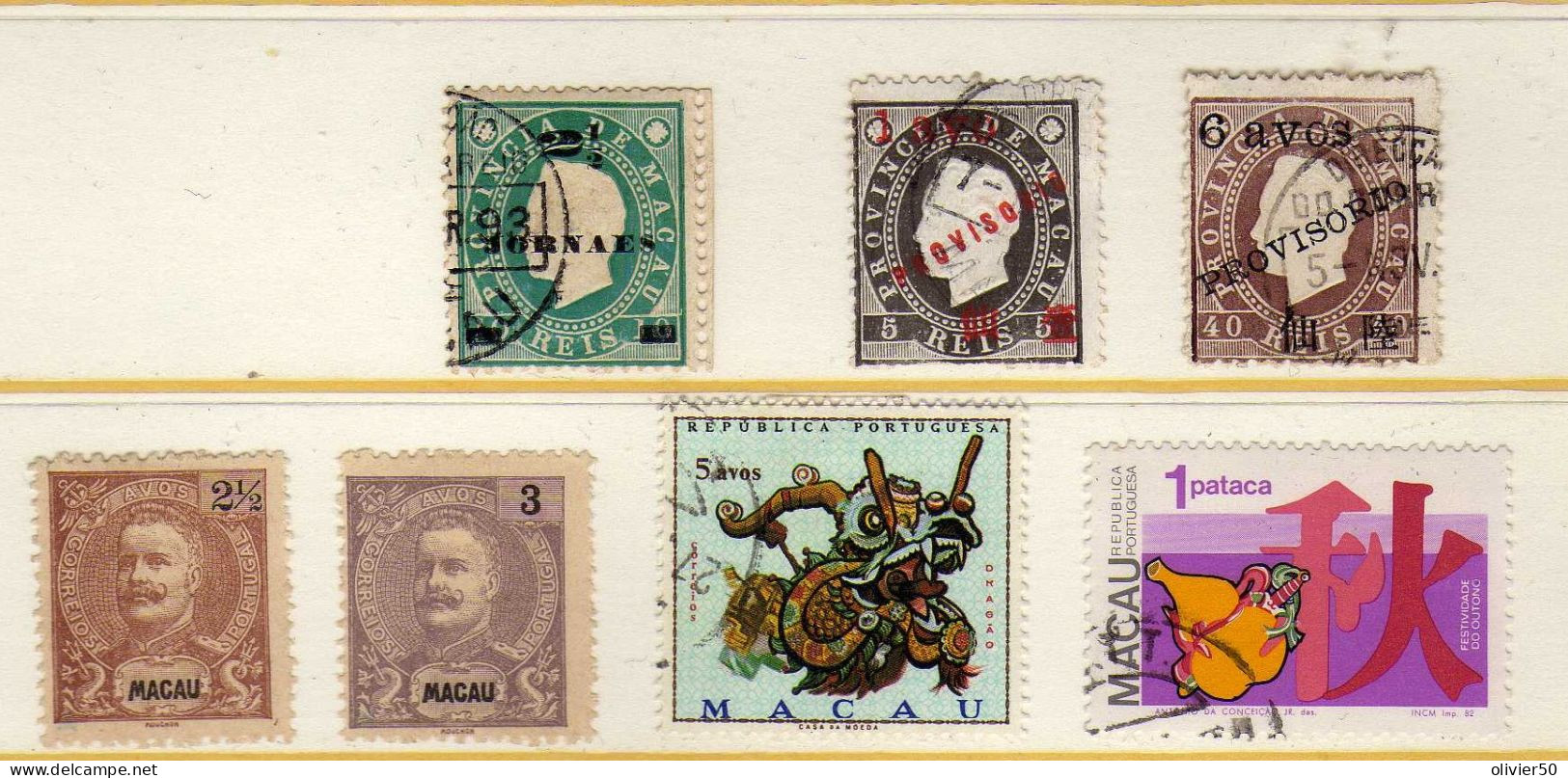 Portugal - Macao -  (1891-1982) - Luis Ier Carlos Ier - Neufs* Et Oblit - Usati