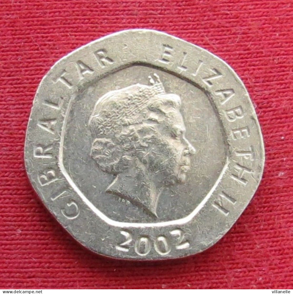 Gibraltar 20 Pence 2002 AA KM# 777 Lt 1192 *V2T  Gibilterra - Gibraltar