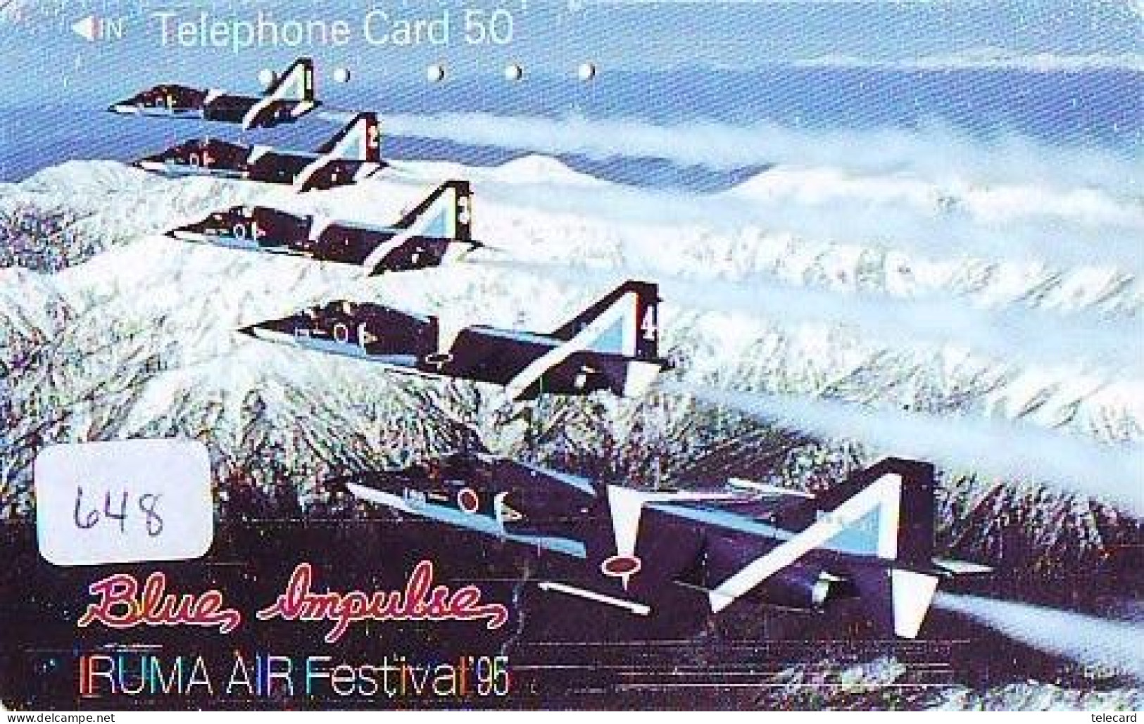 TELECARTE JAPON * MILITAIRY AVION  (648)  Flugzeuge * Airplane * Aeroplano * PHONECARD JAPAN * ARMEE * LEGER VLIEGTUIG - Army