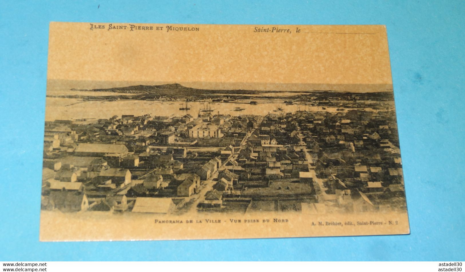 SAINT PIERRE ET MIQUELON : Panorama De La Ville  ................ AE-13268 - Saint-Pierre-et-Miquelon