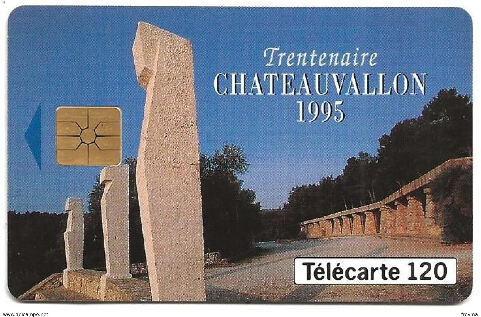 Telecarte F559 Chateauvallon 120 Unités - 1995