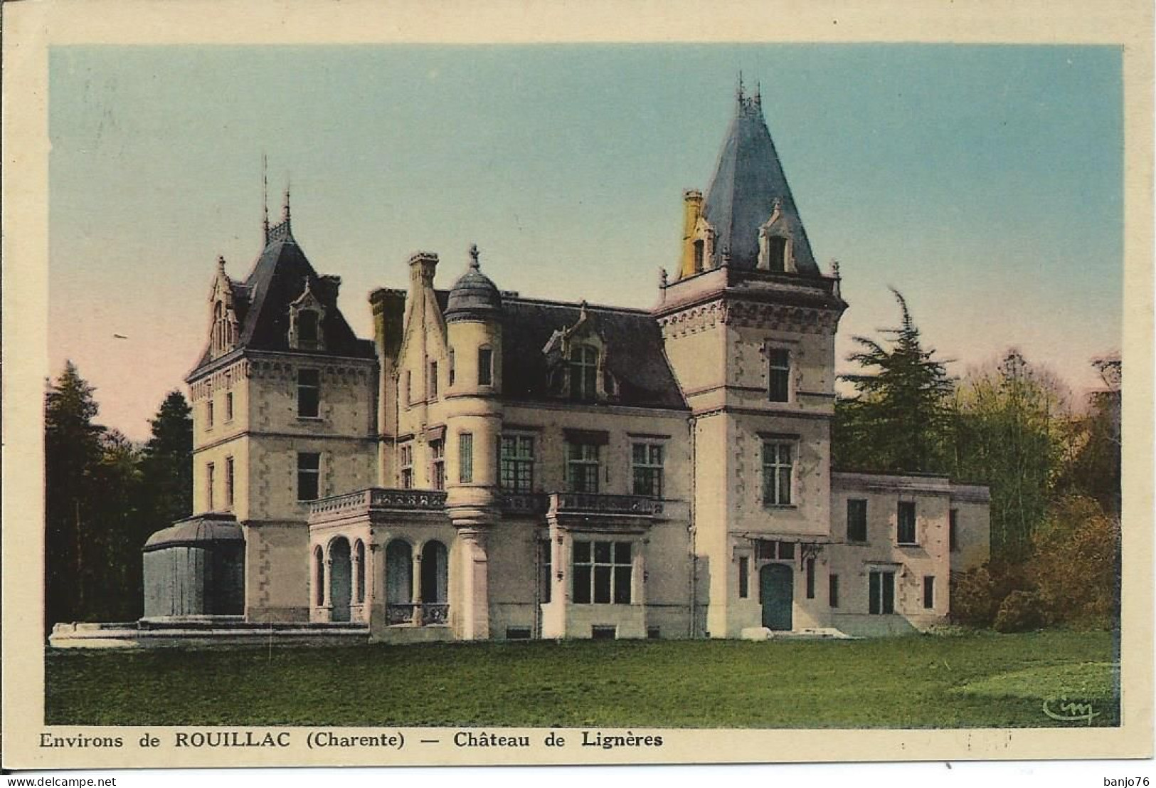 Environs De Rouillac (16) - Château De Lignères - Rouillac