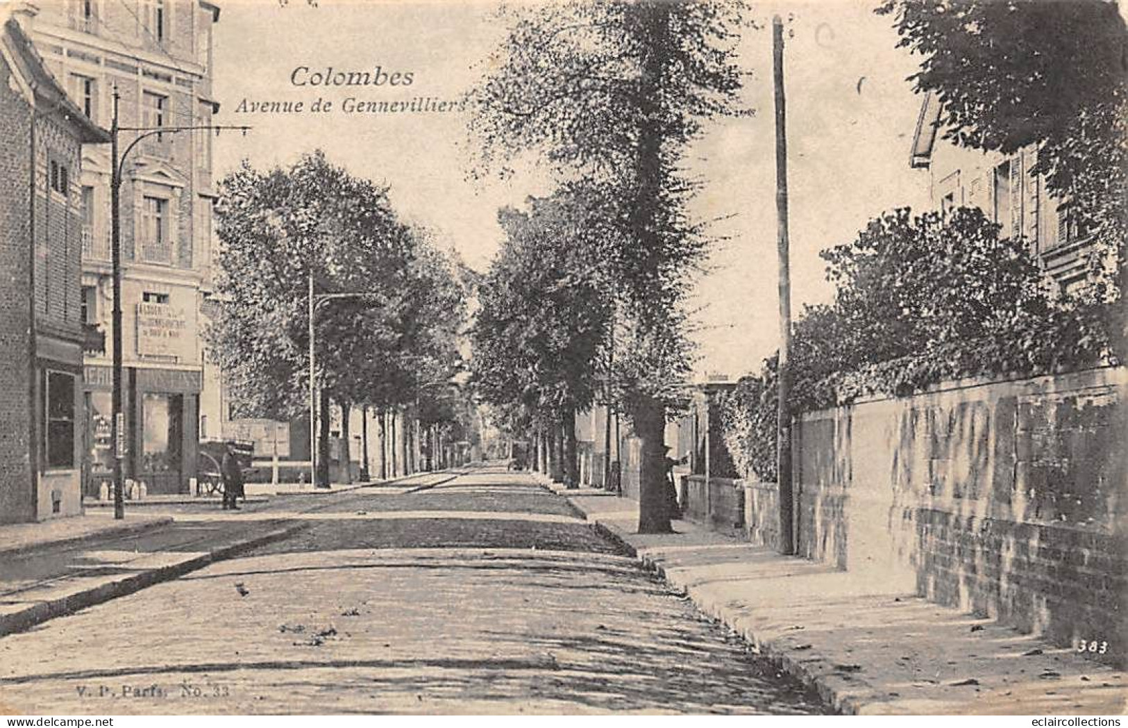 Colombes          92          Avenue De Genneviliers    (voir Scan) - Colombes