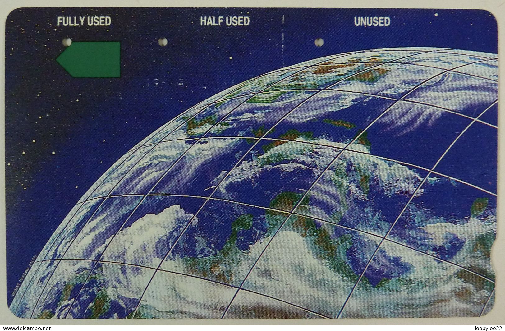 CHRISTMAS ISLAND - Anritsu - Telstra - $10 - The Earth - Used - Christmaseiland