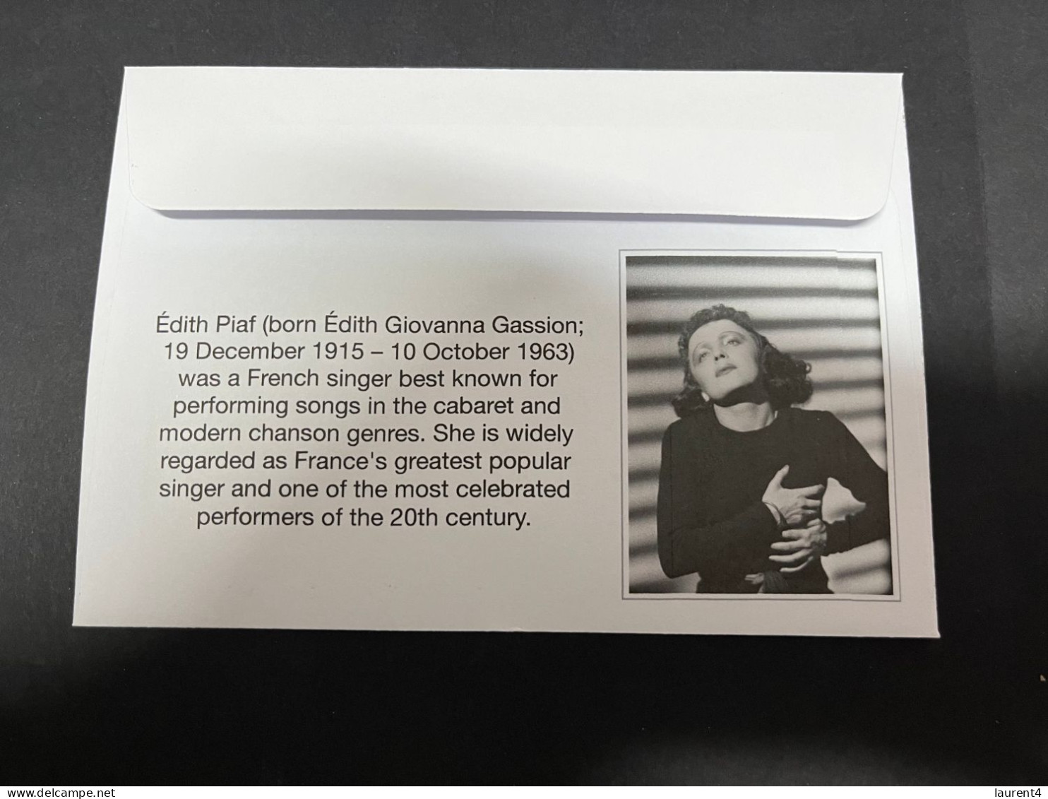 5-12-2023 (1 W 23) New Edith Piaf Six Concert Shows Anounced In Australia During May 2024 - With Edith Piaf Stamp - Sänger